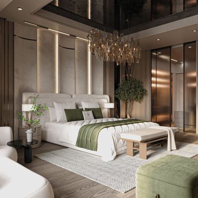 Modern Family Villa master bedrroom (1)